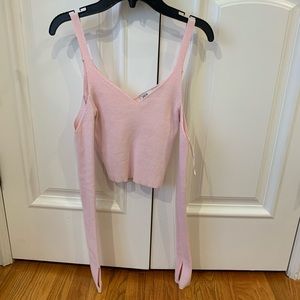 Off the shoulder Knit top